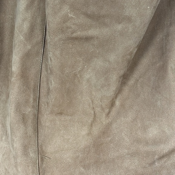 Adventure Bound by Wilson Thinsulate leather suede duster coat, fully lined, M, - Picture 10 of 13